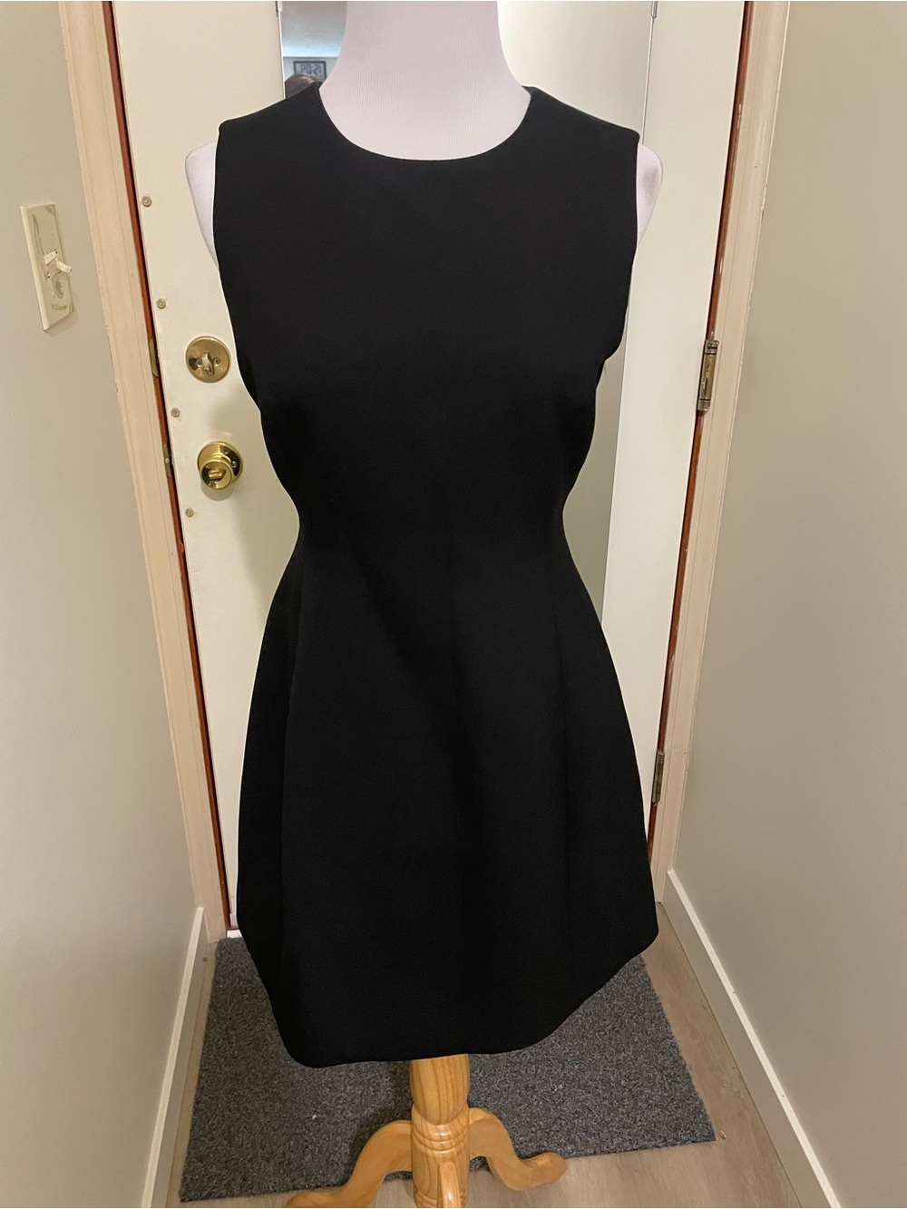 Babaton Black Sleeveless Dress